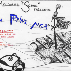 Lecture en scène :  "En pleine mer"